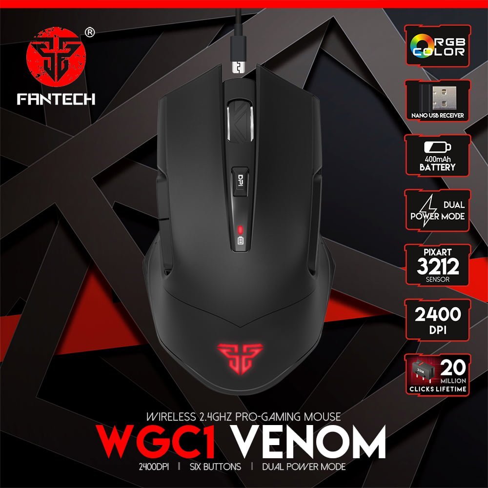 fantech wireless gaming mouse