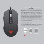 FANTECH X5s ZEUS Gaming RGB Mouse