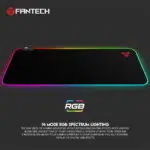 FANTECH MPR800s FIREFLY Soft Cloth RGB Mouse Pad