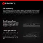 FANTECH MP80 SVEN Rubber Base Control Edition Gaming Mouse Pad