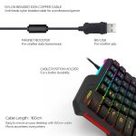 FANTECH K512 Archer Spectrum Lighting RGB Gaming Micro Keyboard
