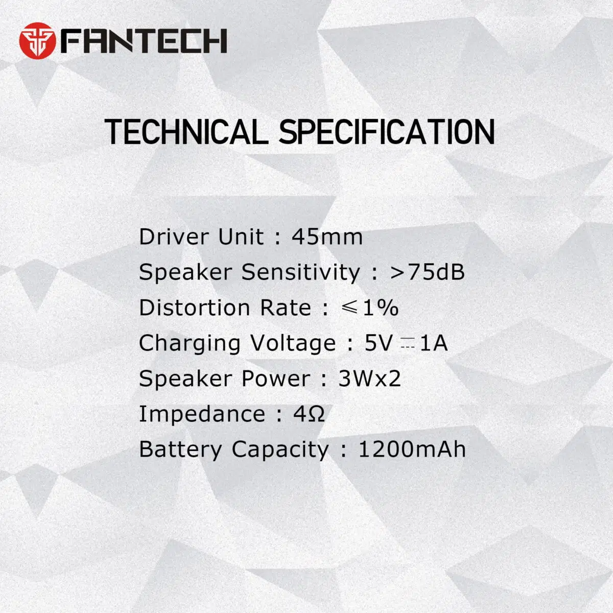 FANTECH BS150 RESONANCE Bluetooth Wireless Speaker