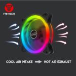 FANTECH FB301 TURBINE RGB System Fan Kit + Remote Controller