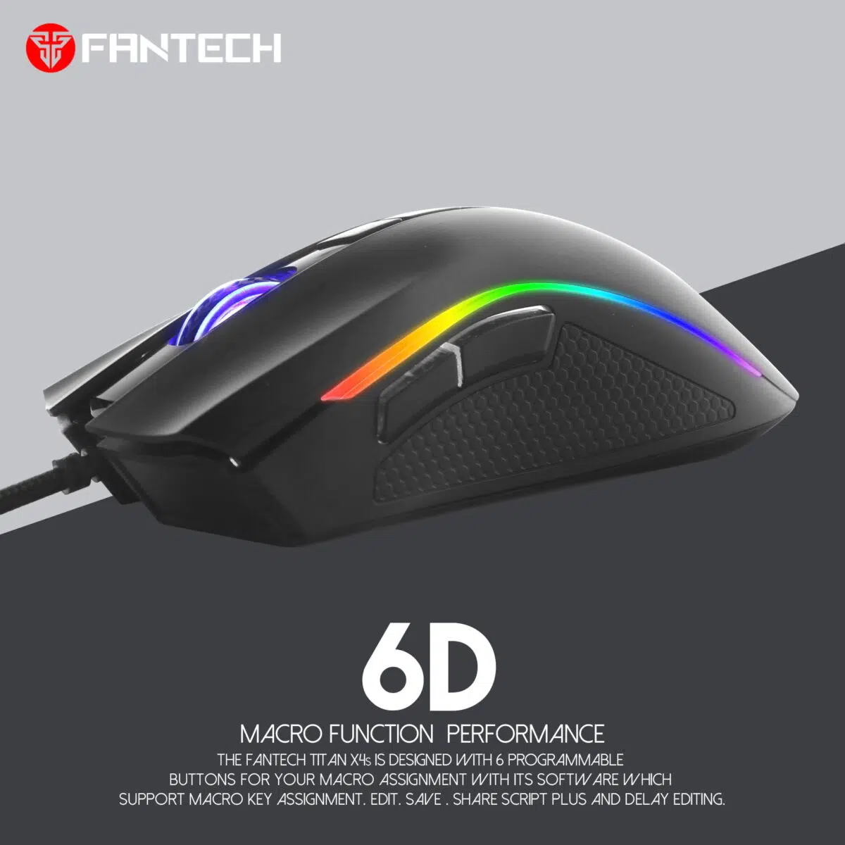 FANTECH X4s TITAN Gaming RGB Mouse