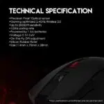 FANTECH WG10 RAIGOR II RGB Gaming Mouse