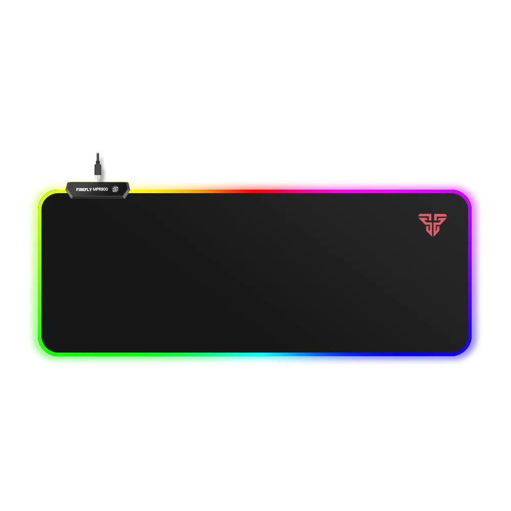 FANTECH MPR800s FIREFLY Soft Cloth RGB Mouse Pad