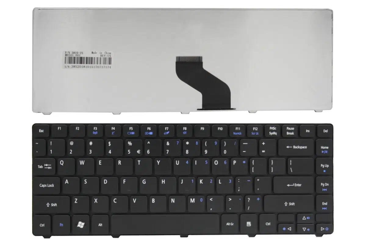 Acer Aspire 5940 5940G 5942 5942G 5935 5935G 3810TZ 3810TG US Keyboard