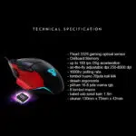 FANTECH X11 DAREDEVIL Gaming RGB Mouse