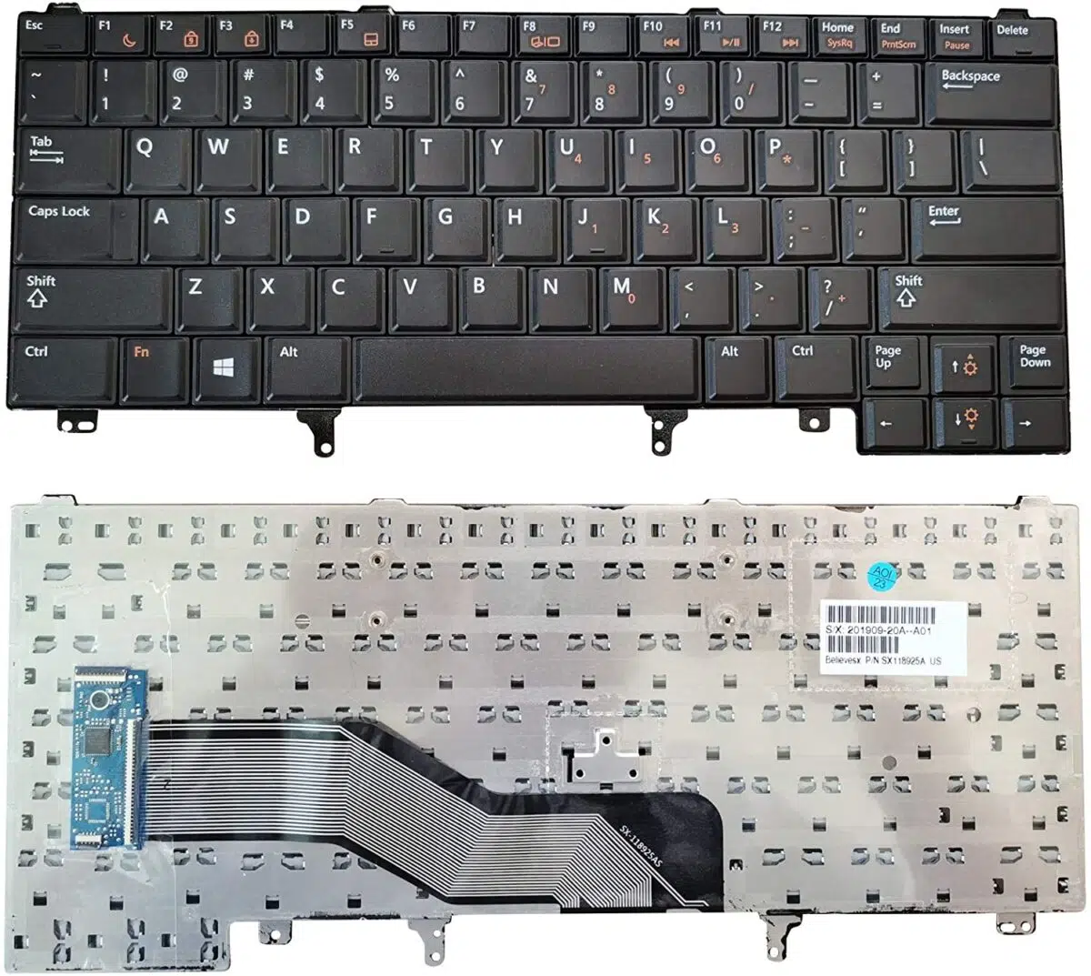 US keyboard for Dell Latitude E5420 E5430 E6320 E6330 E6430