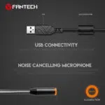 FANTECH HG10 CAPTAIN 7.1 SURROUND SOUND USB PC STEREO Gaming Headset with Microphone