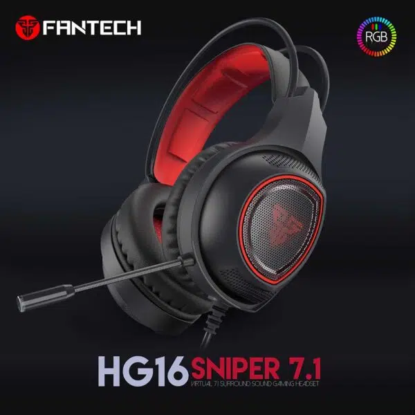 FANTECH HG16 SNIPER 7.1 Over-Ear Gaming Headset RGB