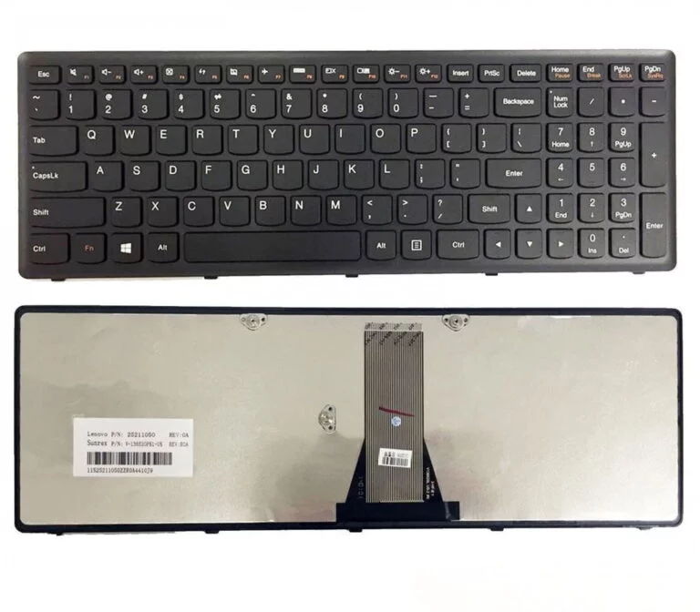Lenovo IdeaPad G500C G500S Series Laptop Keyboard RU Black Frame