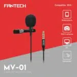 FANTECH MV01 Professional Lavalier Microphone / Clip-On Mic