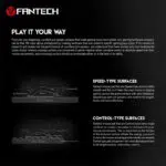 FANTECH MP292 VIGIL Rubber Base Control Edition Gaming Mouse Pad