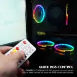 FANTECH FB301 TURBINE RGB System Fan Kit + Remote Controller