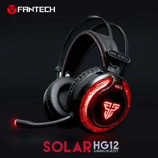 FANTECH HG12 SOLAR 7.1 SURROUND SOUND USB Chroma PC STEREO Gaming Headset with Microphone