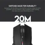 FANTECH WGC1 VENOM 2400DPI 2.4GHz Hybrid-Wireless Gaming Mouse