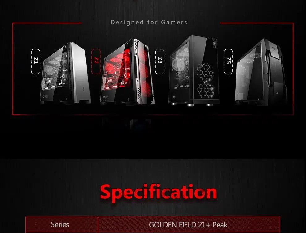 GOLDEN FIELD Z2 Gaming Case