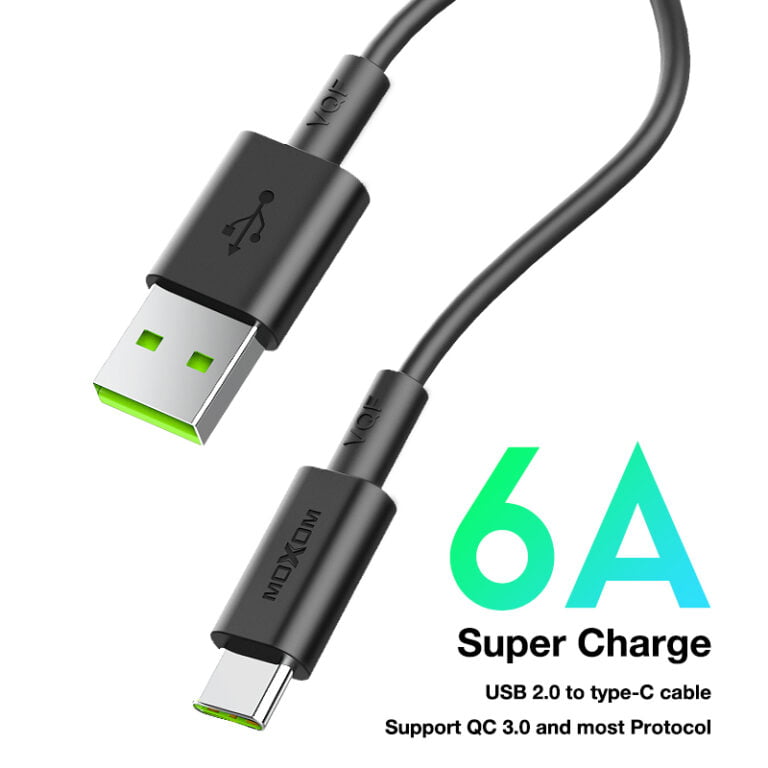Type-C To USB Cable 6A MOXOM