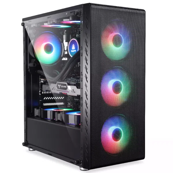 Comuter Case Orbis T130 With 4 RGB Fans