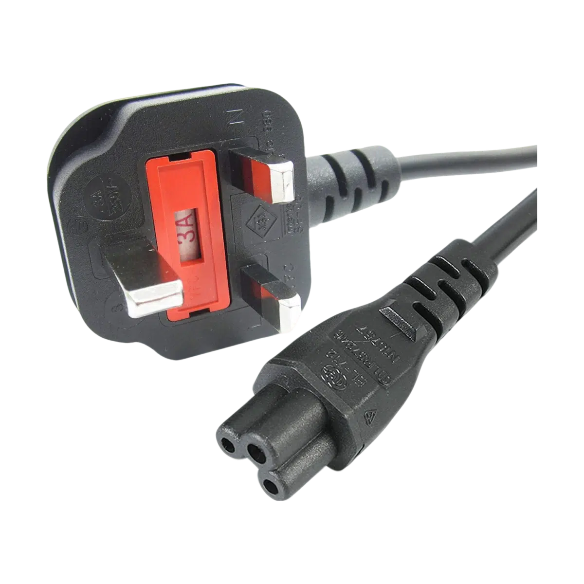 LAPTOP POWER CORD | POWER CABLE FOR LAPTOP (FUSED)