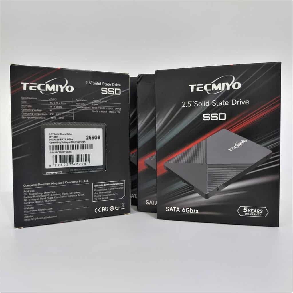 Tecmiyo 256Gb Sata3 Ssd