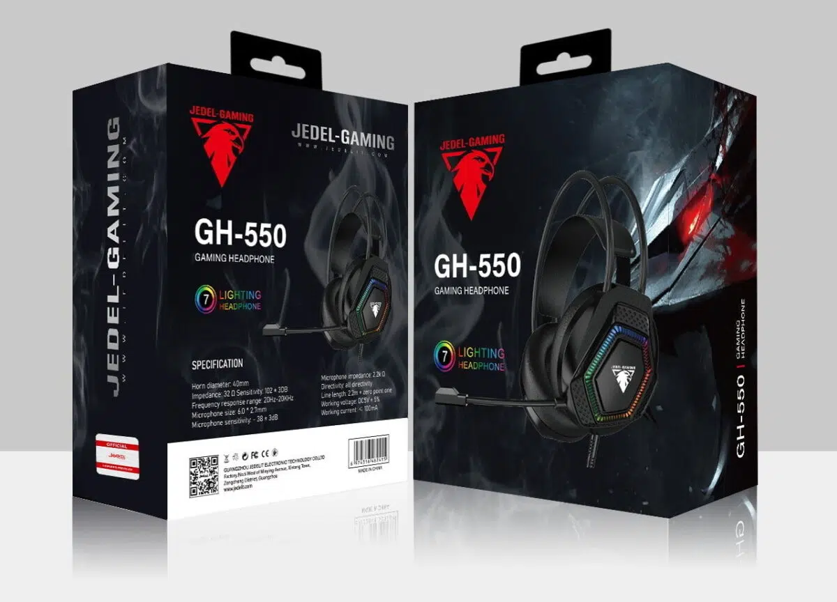 JEDEL GH-550 HEADPHONE / HEADSET / GAMING HEADSET