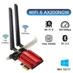 PCI-E WiFi Card 2.4G/5G Network Wifi 6