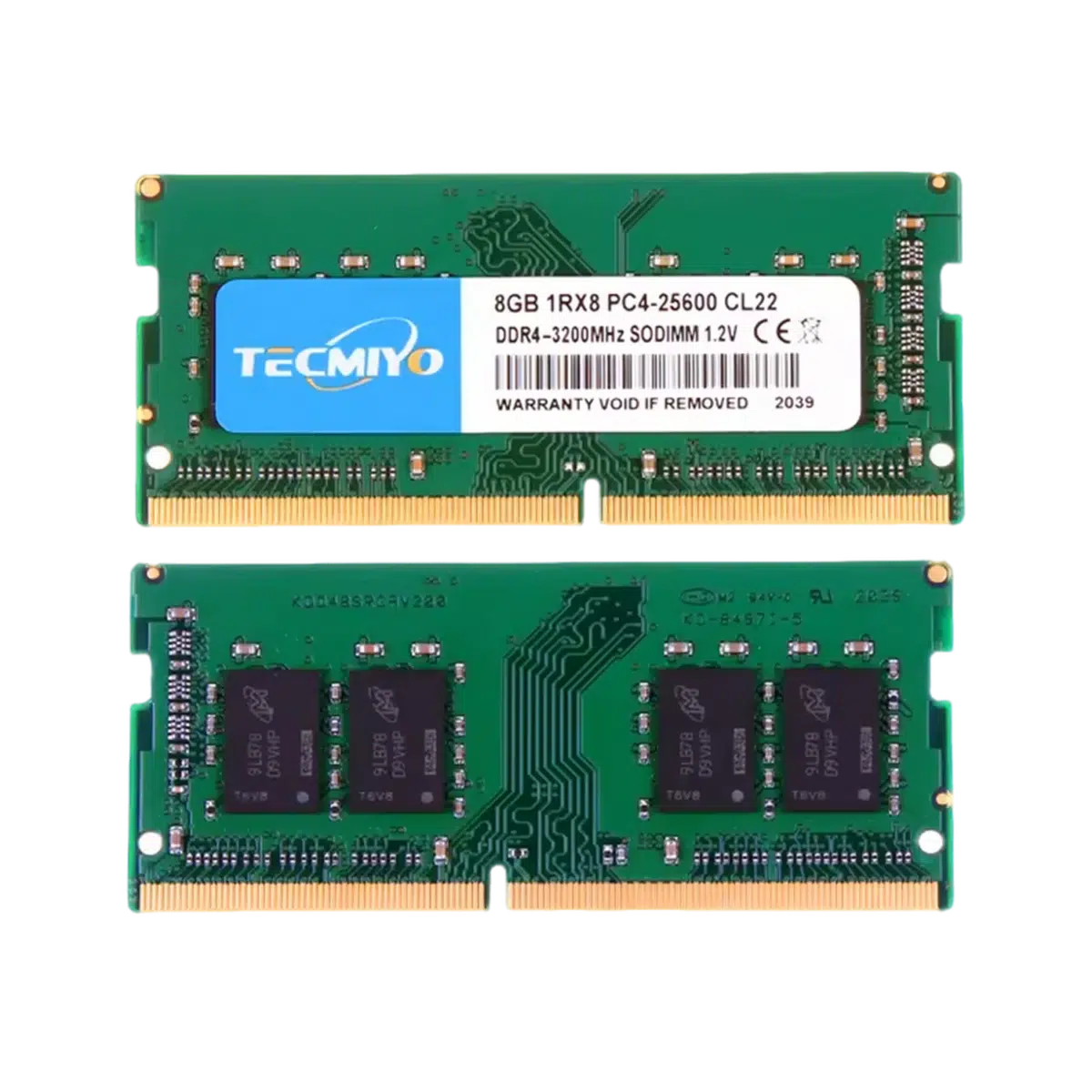 TECMIYO DDR4 8GB 3200MHZ LAPTOP RAM